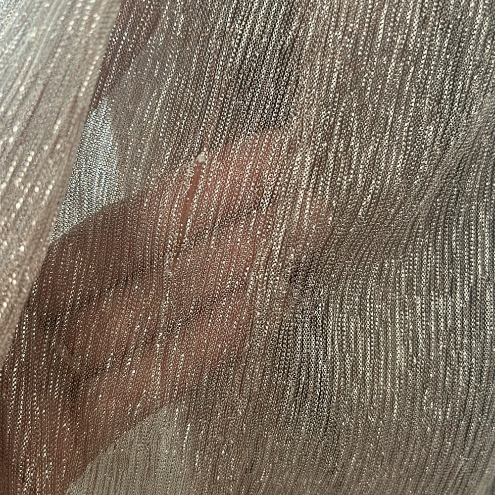 BB Dakota Love To Love You Pink Metallic Midi Cocktail Dress - Picture 12 of 13